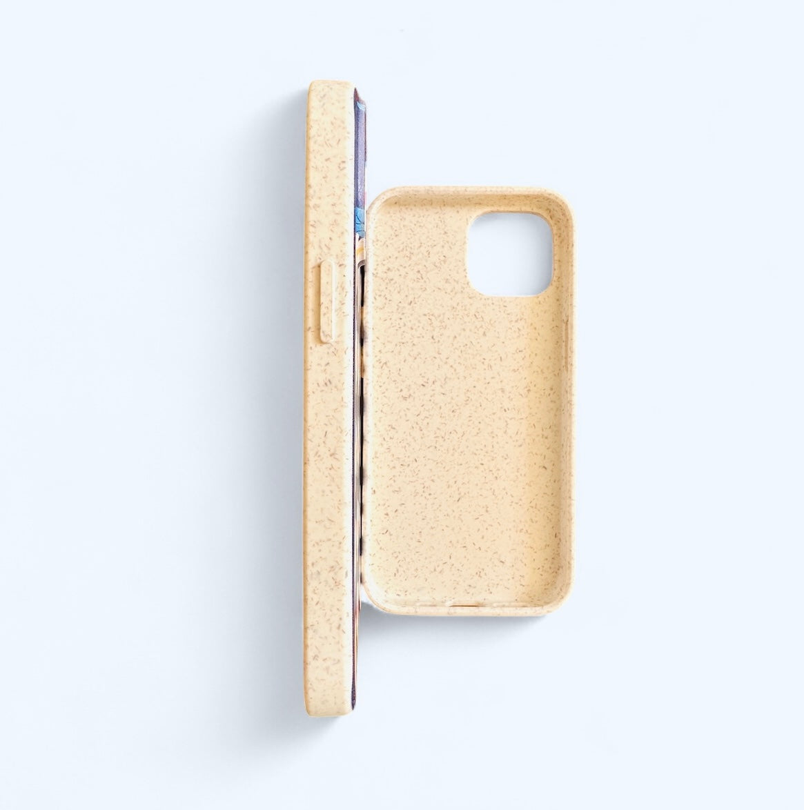 Retro Floral Eco Compostable Phone Case in Midnight Navy - iPhone Samsung