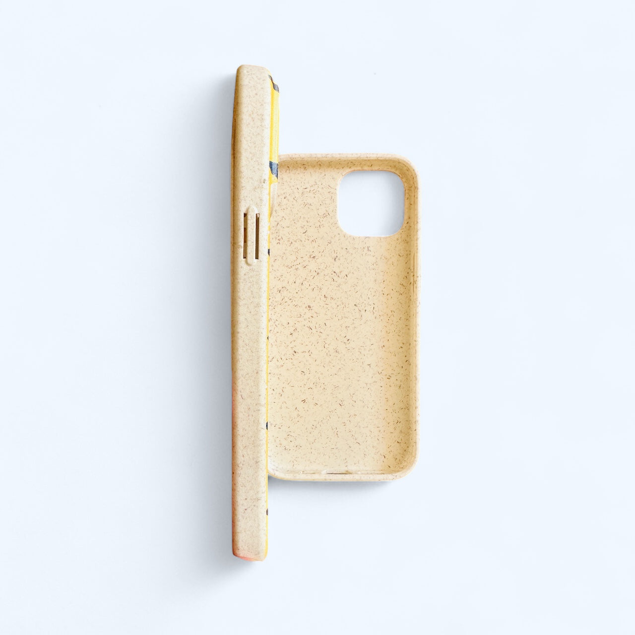 Retro Floral Eco Compostable Phone Case in Honey Yellow - iPhone Samsung