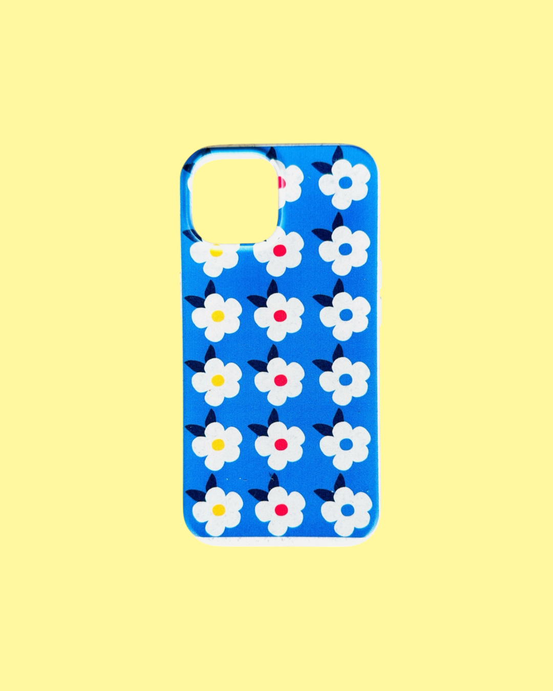 Retro Floral Tough Phone Case in Ocean Blue - Google Samsung Iphone