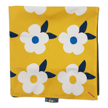 Retro Floral Family PACMAT® Picnic Blanket