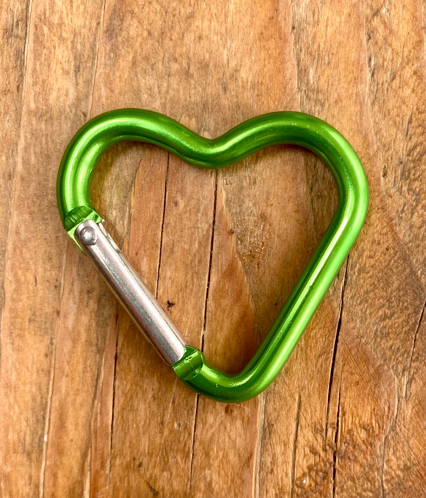Heart Carabiner Clip (various colours)